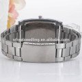 2015 Newest arrival silver square luxury men's watch